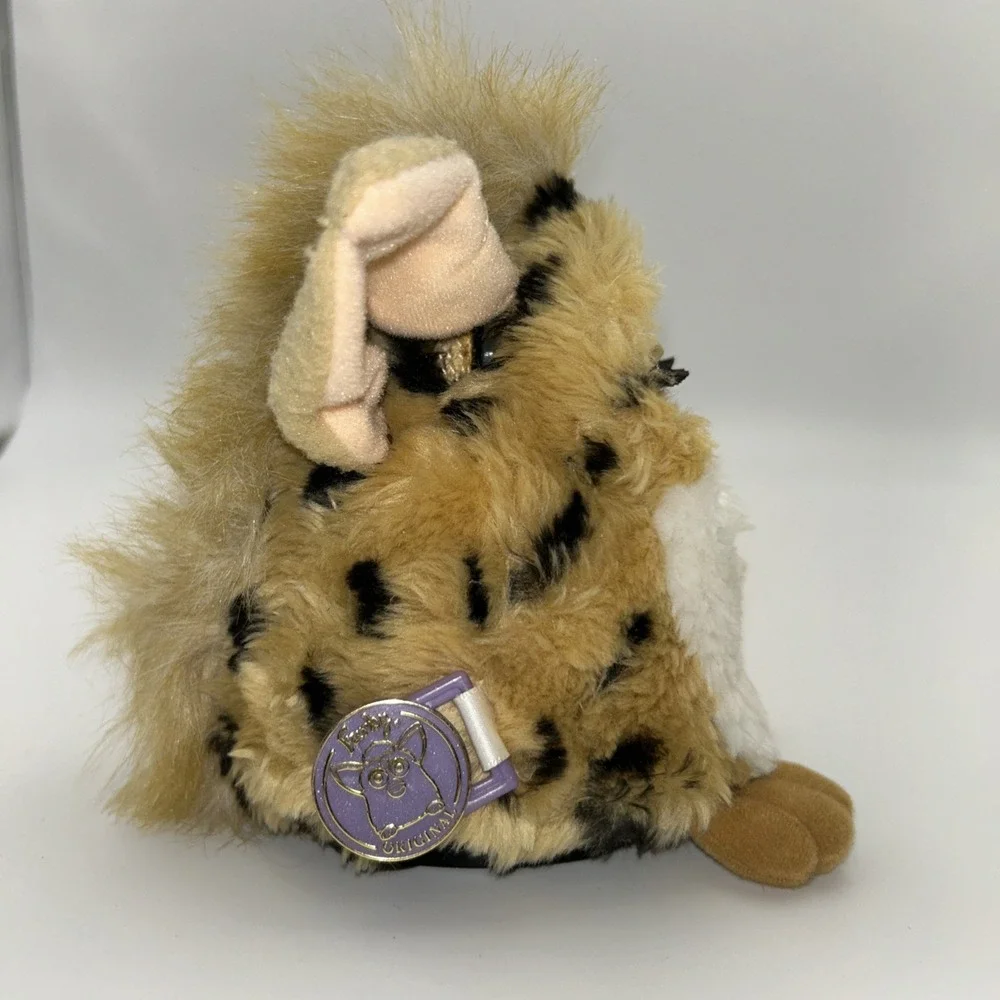 Working 1999 Furby Leopard/Cheetah 70-800 GEN 1 Tags/Tested/Works Vintage Tiger
